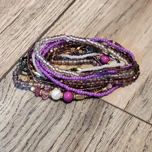 10 Strand Bracelet Stack