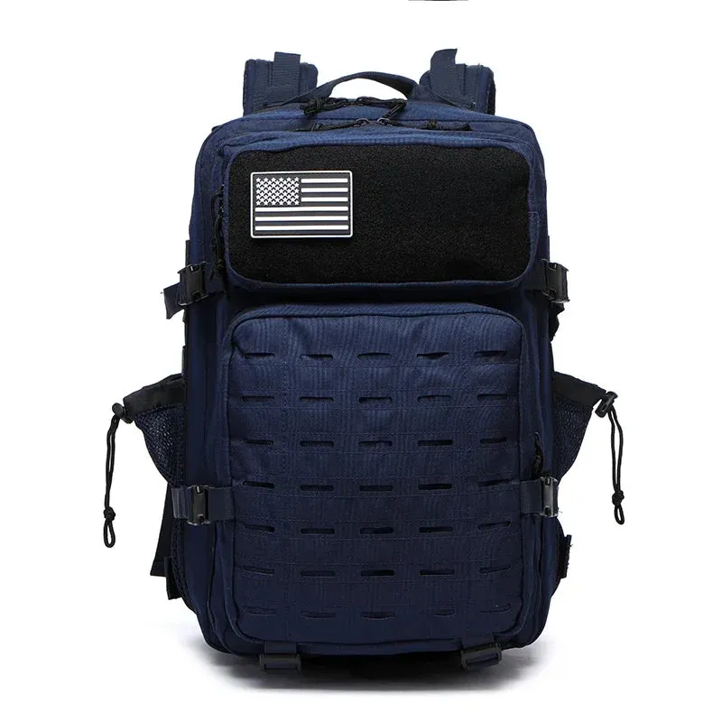 25L/50L Tactical Backpack Bag Hunting MOLLE Backpack GYM For Men EDC Outdoor Hiking Rucksack Witch 2 Bottle Holders