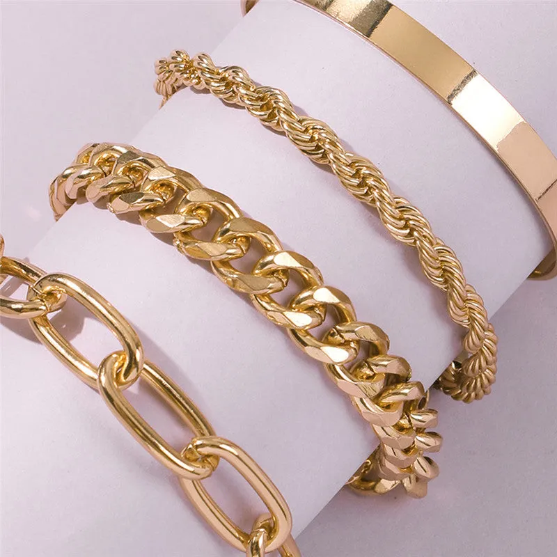30 Pieces) Solid Color Bracelets Set