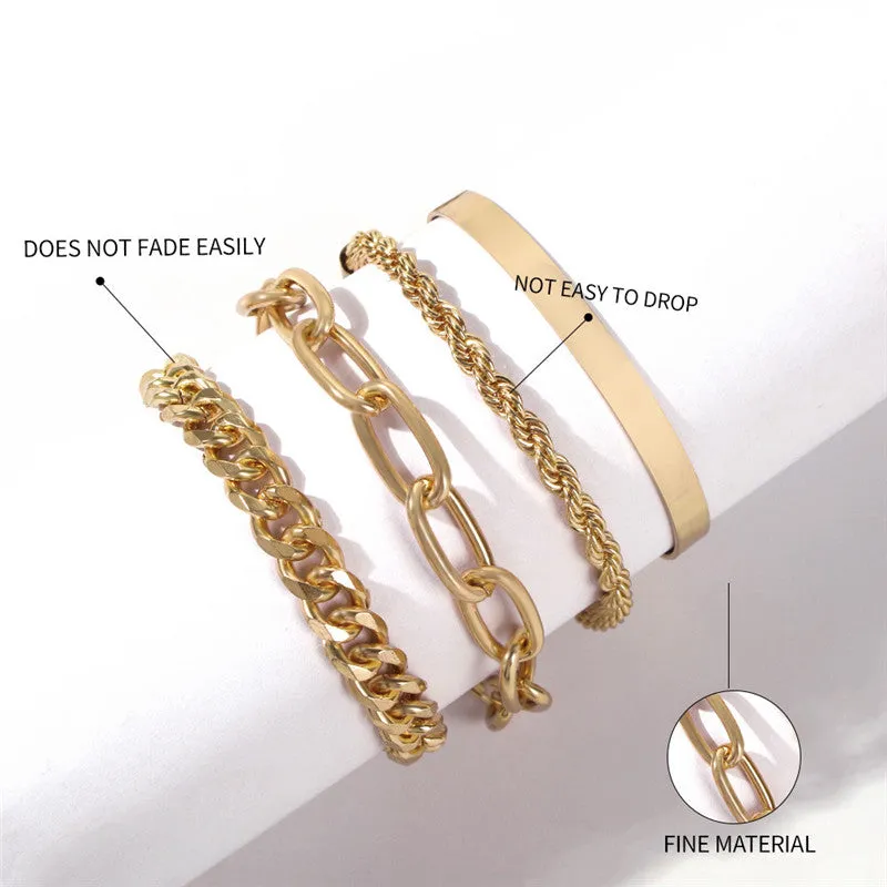 30 Pieces) Solid Color Bracelets Set