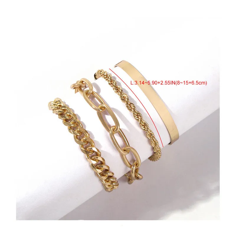 30 Pieces) Solid Color Bracelets Set