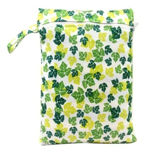 30*40cm PUL printed single pocket diaper bag, waterproof wet bag, baby