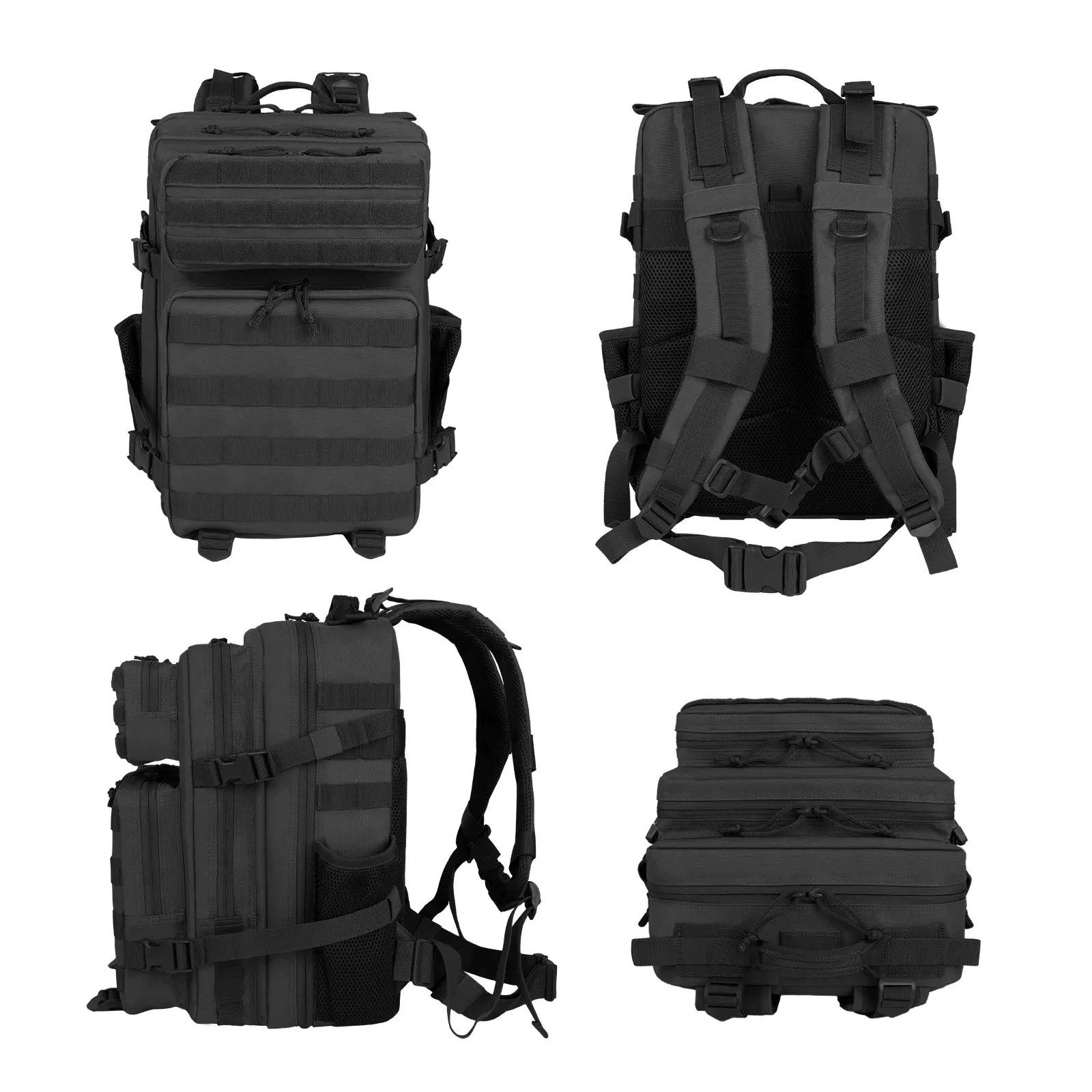 35l Tactical BackPack for Men Highland Assault Big Army Pack 3 Day molle bug out back with Water Cut back outdoor camping hiking