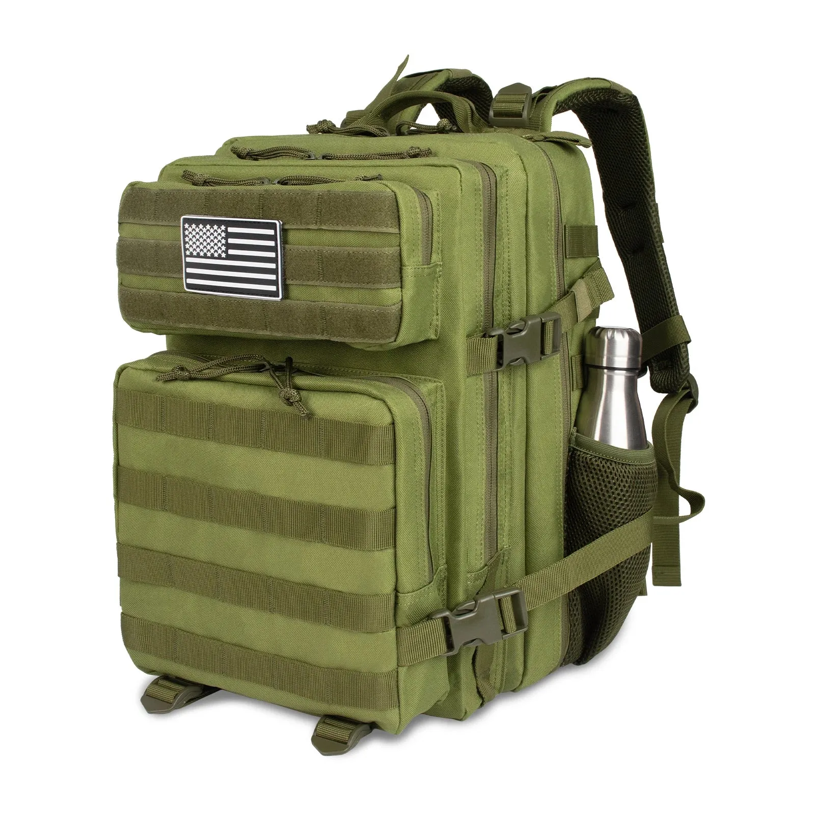 35l Tactical BackPack for Men Highland Assault Big Army Pack 3 Day molle bug out back with Water Cut back outdoor camping hiking