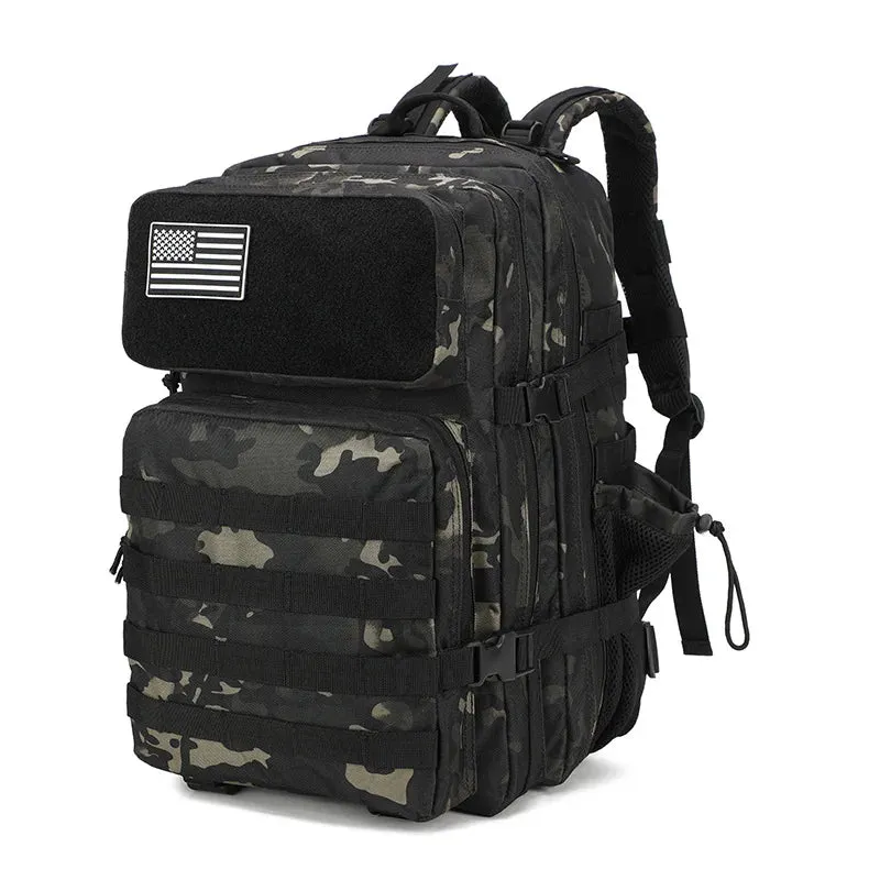 45L 3P Tactical Backpack Hiking Bag Pack Molle Outdoor Backpack Waterproof Climbing Rucksack Camping Hiking Bag Trekking Mochila