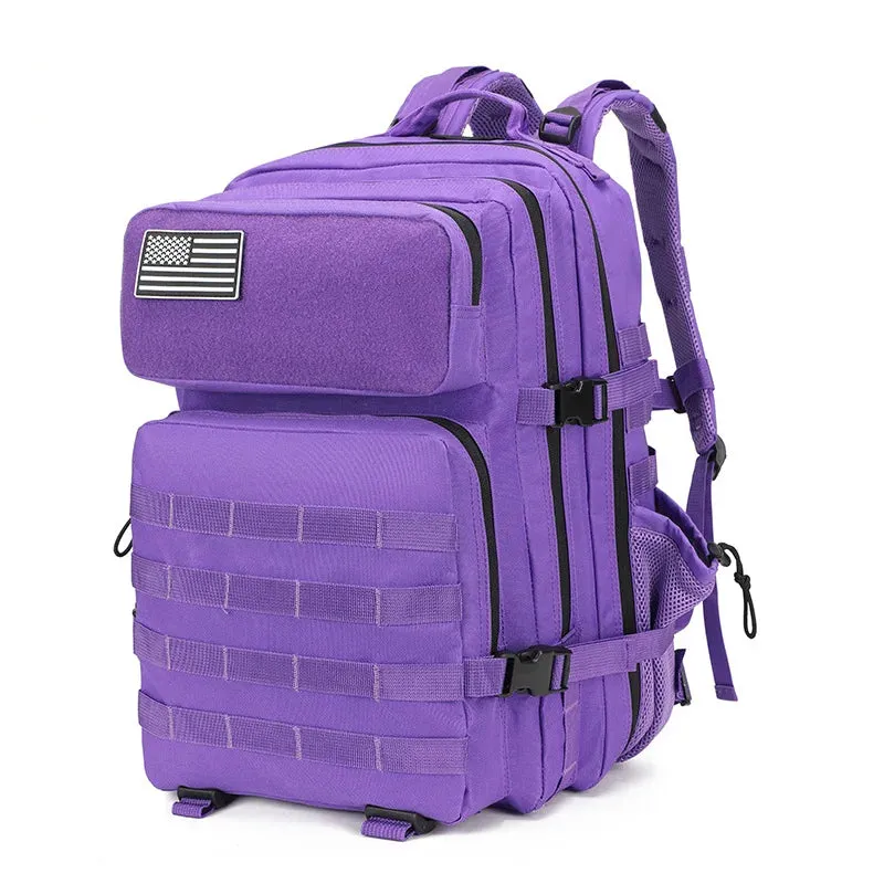 45L 3P Tactical Backpack Hiking Bag Pack Molle Outdoor Backpack Waterproof Climbing Rucksack Camping Hiking Bag Trekking Mochila
