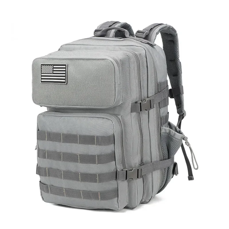 45L 3P Tactical Backpack Hiking Bag Pack Molle Outdoor Backpack Waterproof Climbing Rucksack Camping Hiking Bag Trekking Mochila