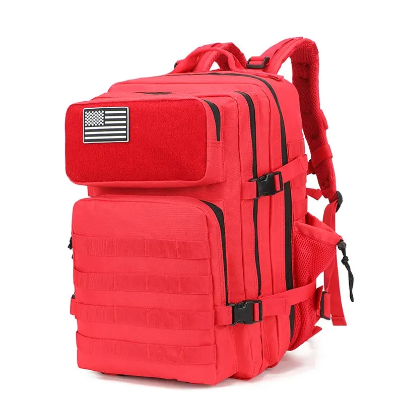 45L 3P Tactical Backpack Hiking Bag Pack Molle Outdoor Backpack Waterproof Climbing Rucksack Camping Hiking Bag Trekking Mochila