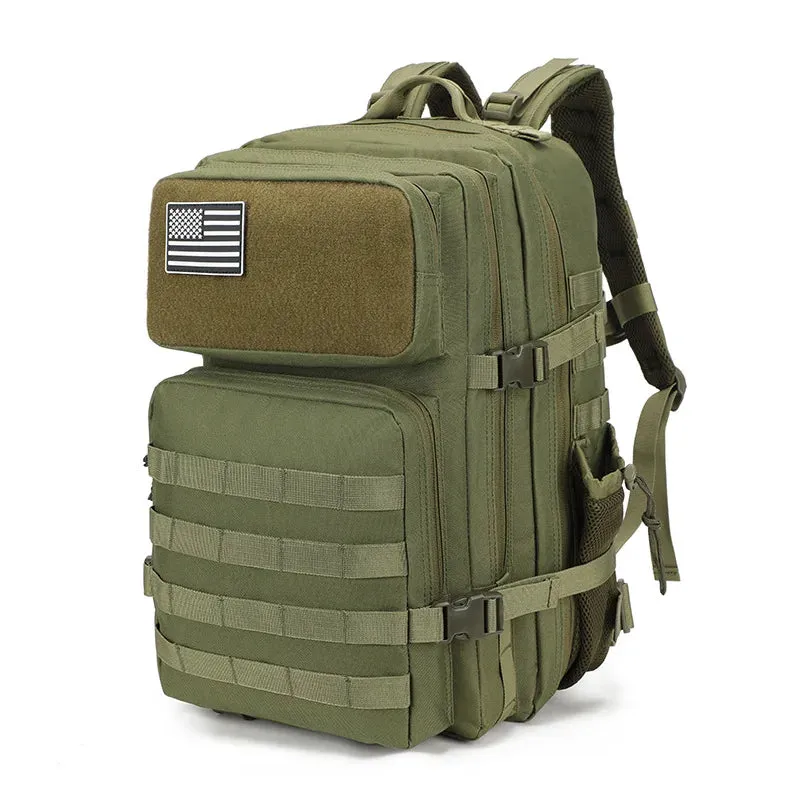 45L 3P Tactical Backpack Hiking Bag Pack Molle Outdoor Backpack Waterproof Climbing Rucksack Camping Hiking Bag Trekking Mochila