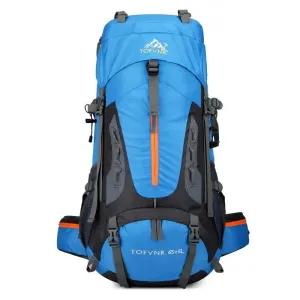 70L Camping Backpack Hiking Waterproof Travel Bags