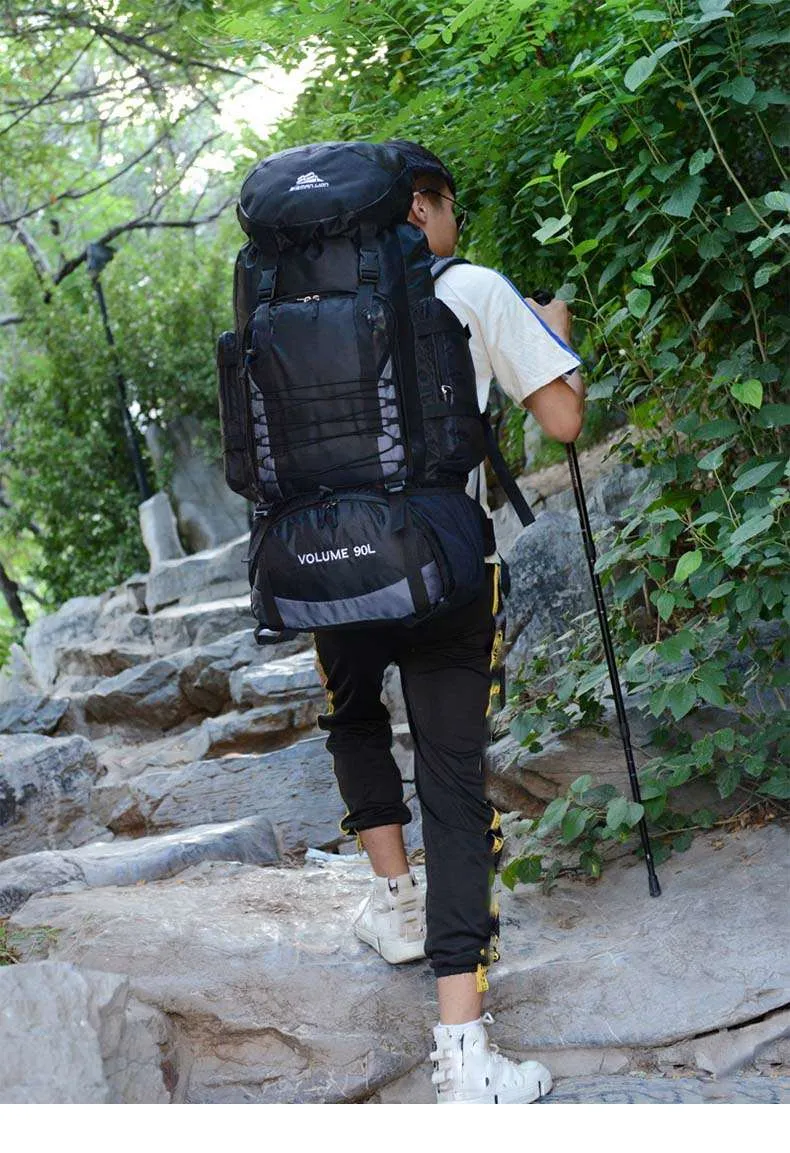 90L and 80L Hiking Camping Backpack