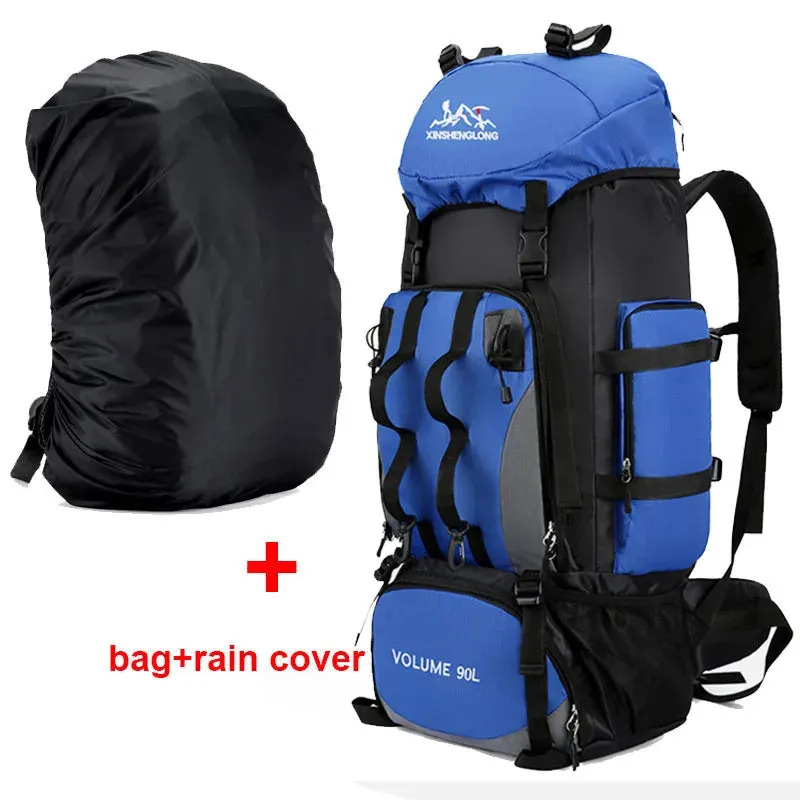 90L Waterproof Large Capacity Backpack