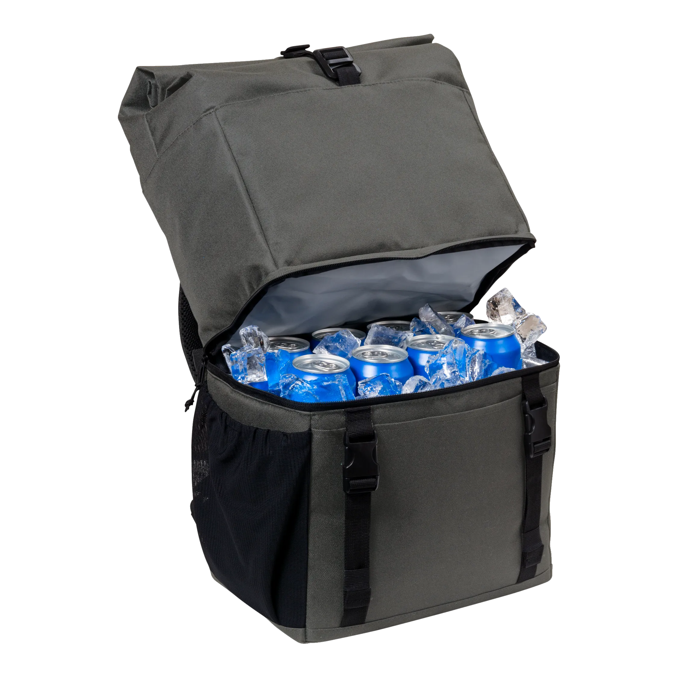 A2122 Roll-top 18-can Backpack Cooler