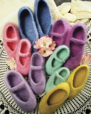 AC14 Felt Ballet Slippers