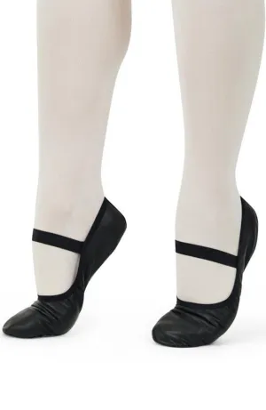 Adult Black Full Sole Lily Ballet