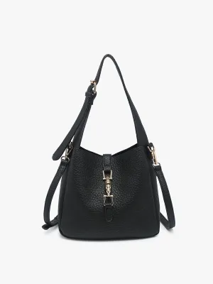 Agnes Classic Satchel w/ Press Lock & Inner Bag M2610