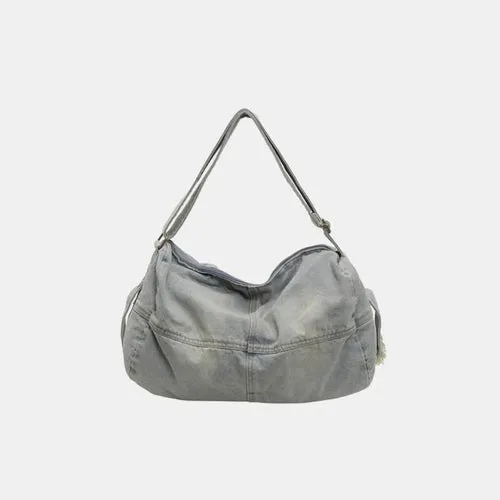 'Alaia' Denim Tote Bag