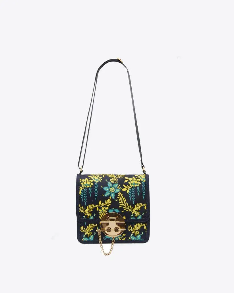 Alba Printed Leather Satchel | Havana & Co. – Stylish Women's Handbags