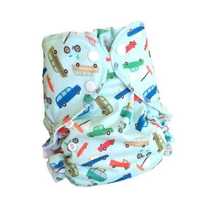 AMP Diapers One Size Duo Pocket Diaper - Sunday Cruise