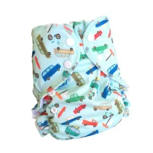 AMP Diapers One Size Duo Pocket Diaper - Sunday Cruise
