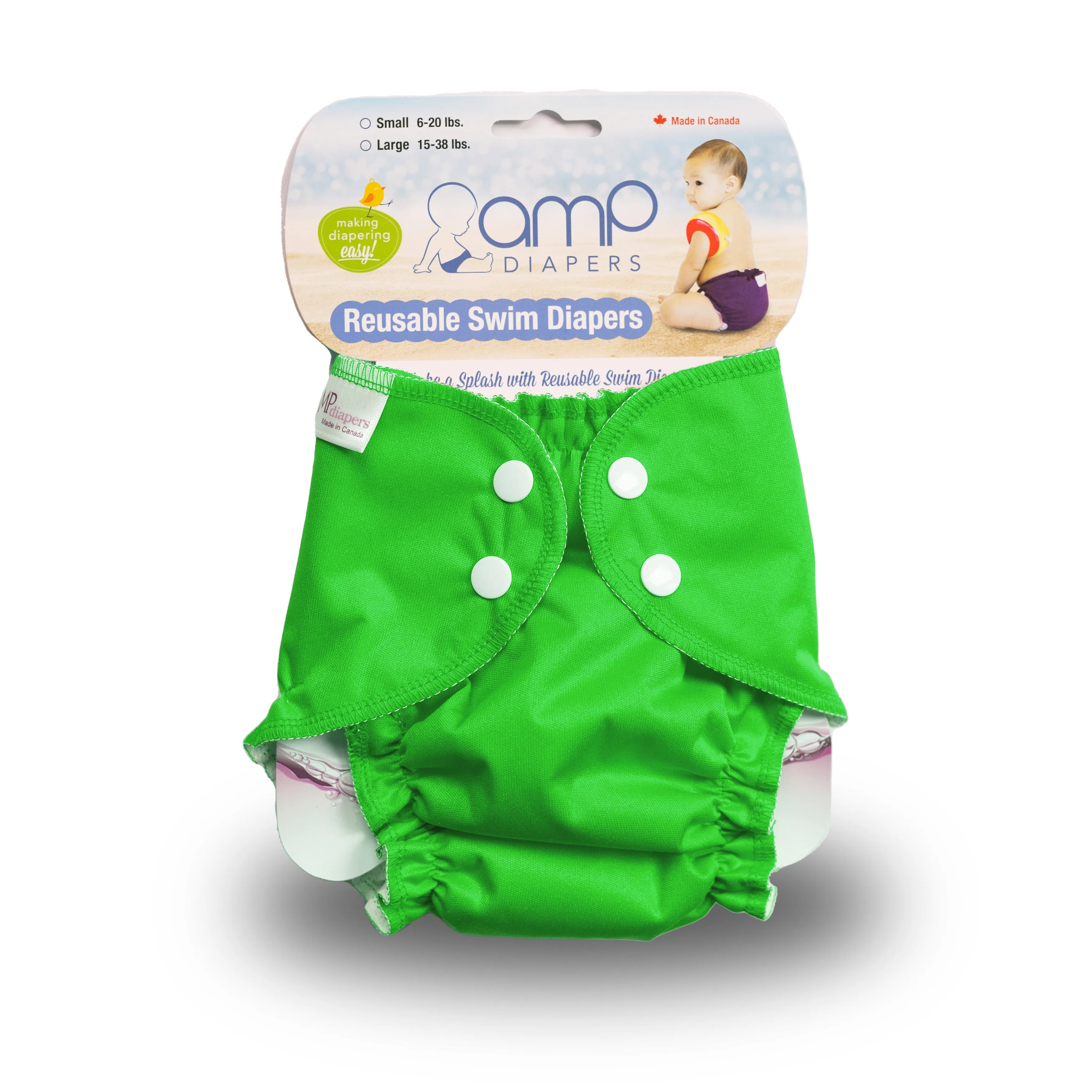 AMP Swim Diaper - SMALL (6-20lbs)