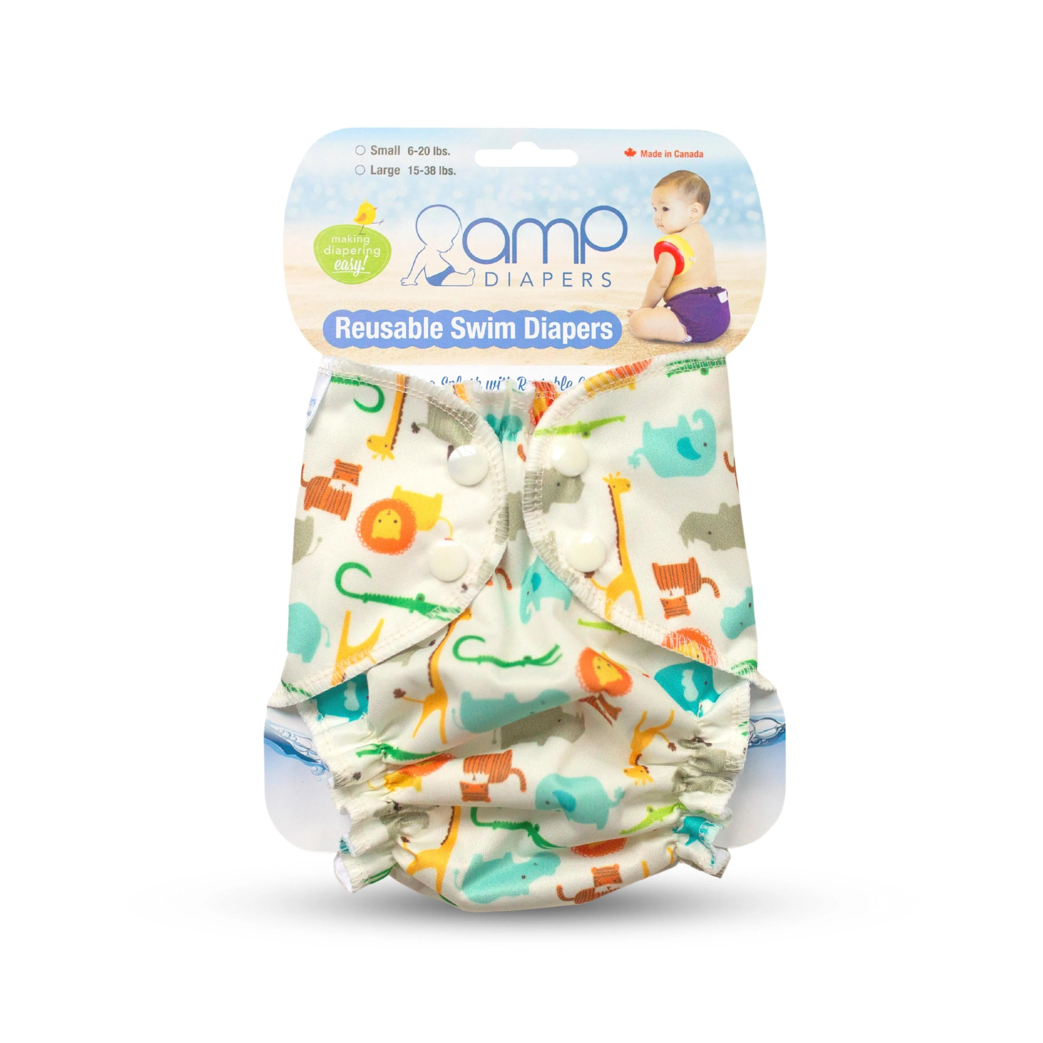 AMP Swim Diaper - SMALL (6-20lbs)