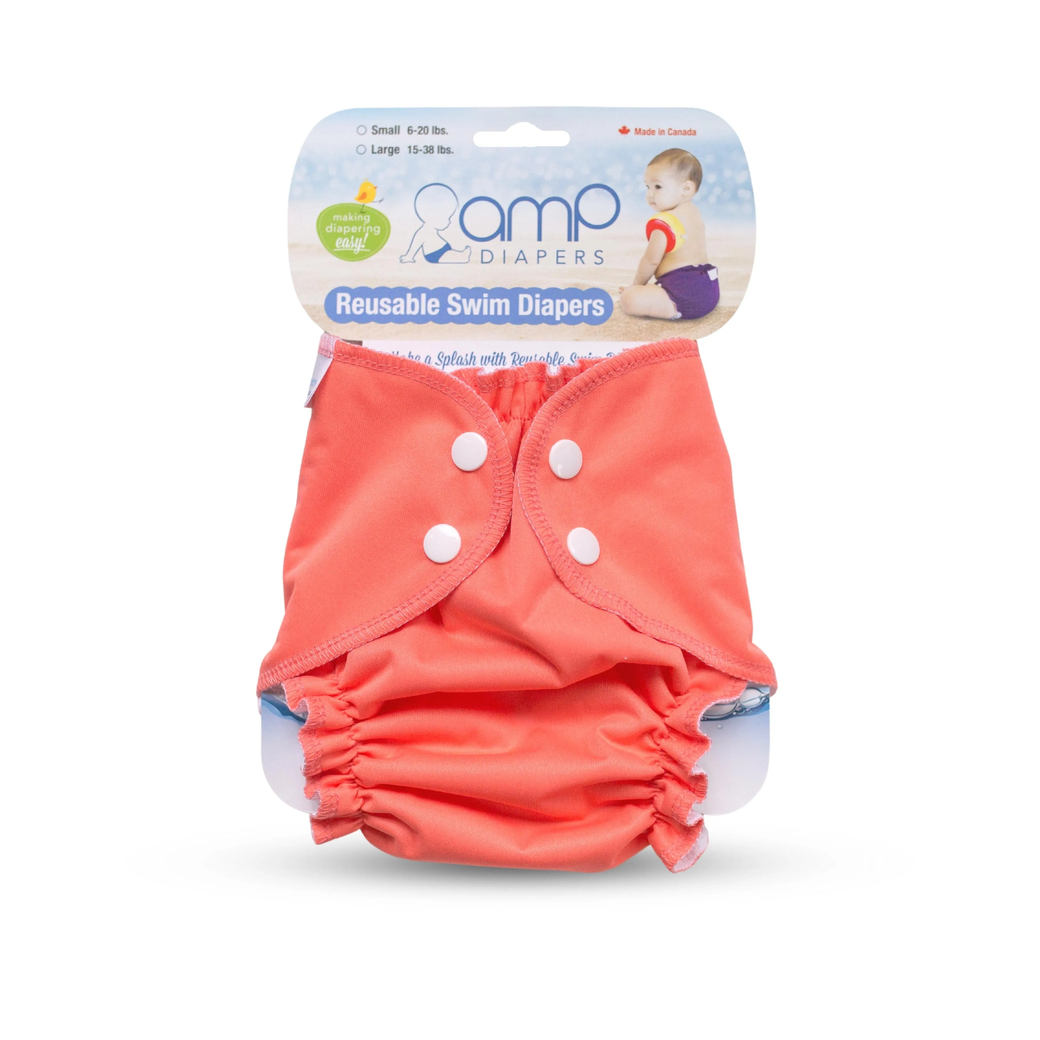 AMP Swim Diaper - SMALL (6-20lbs)
