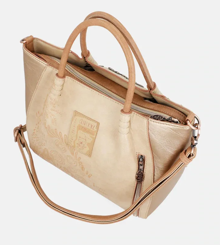 Anekke Mediterranean Two Handle Tote Handbag