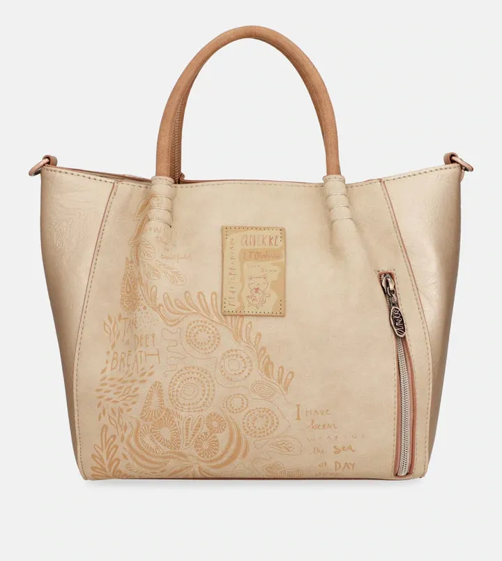 Anekke Mediterranean Two Handle Tote Handbag