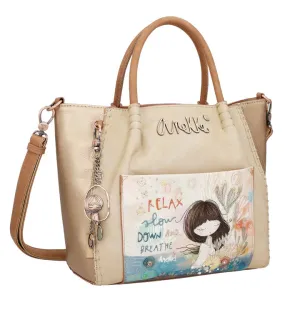 Anekke Mediterranean Two Handle Tote Handbag