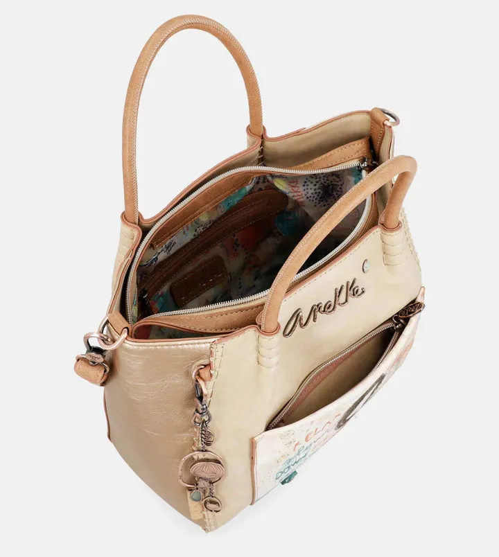 Anekke Mediterranean Two Handle Tote Handbag