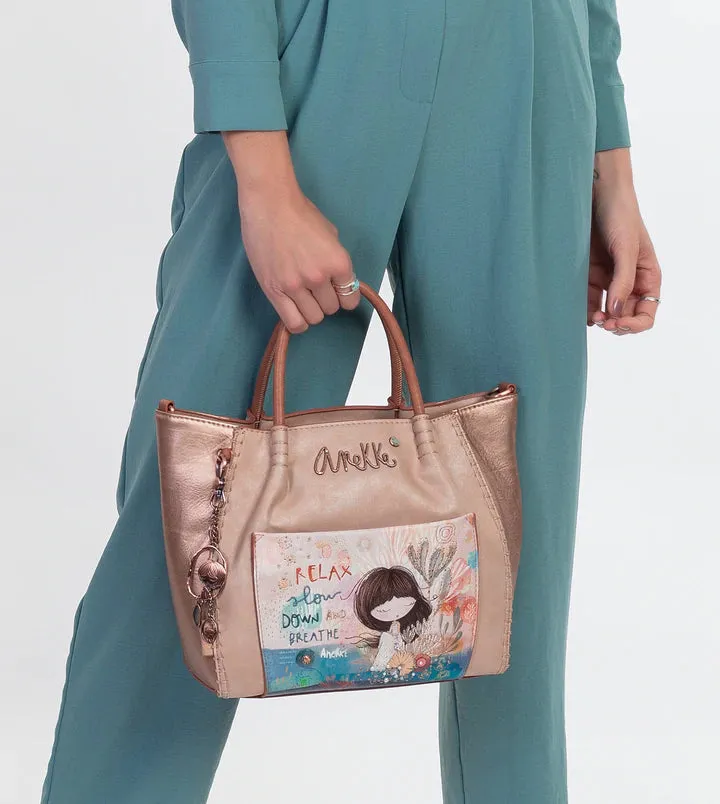 Anekke Mediterranean Two Handle Tote Handbag