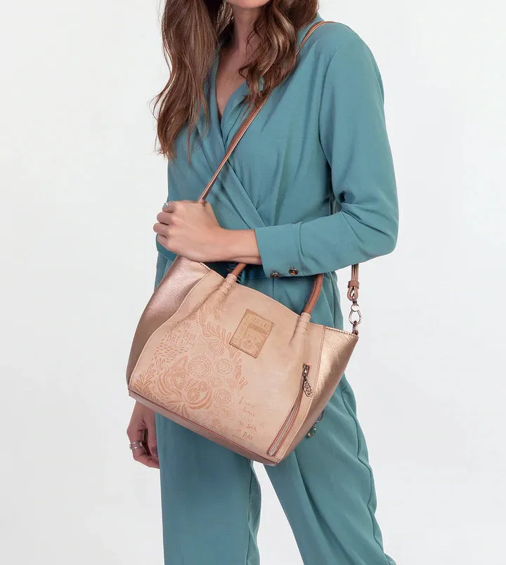 Anekke Mediterranean Two Handle Tote Handbag