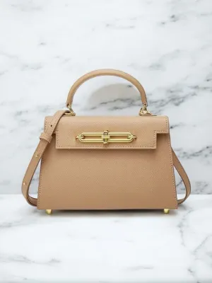 Anna Leather Satchel Bag