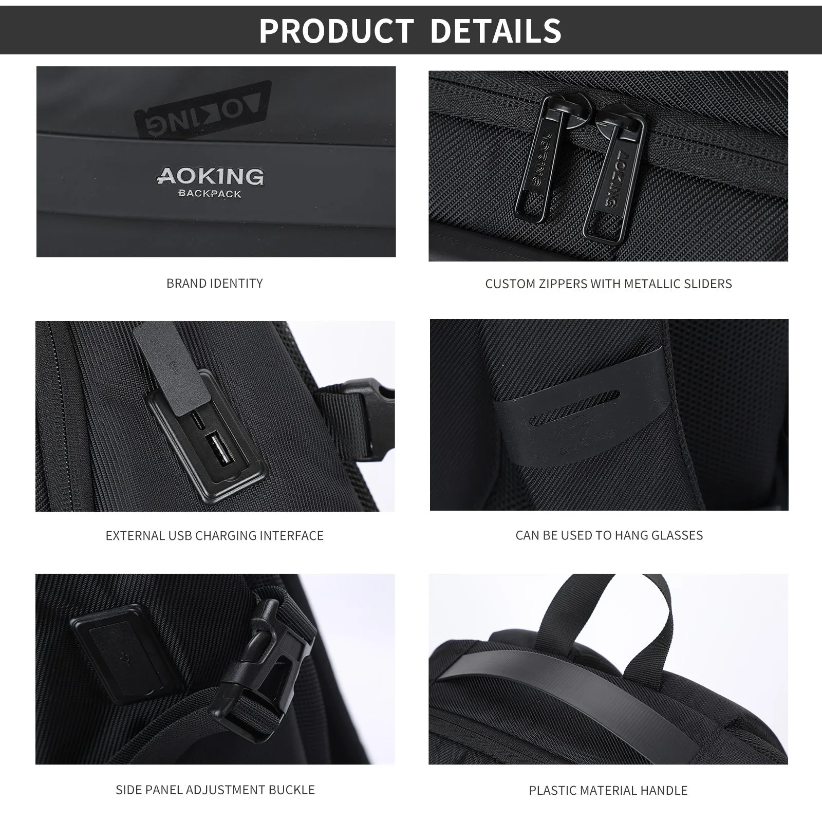 Aoking Factory Price Casual Sport Backpack XN3639