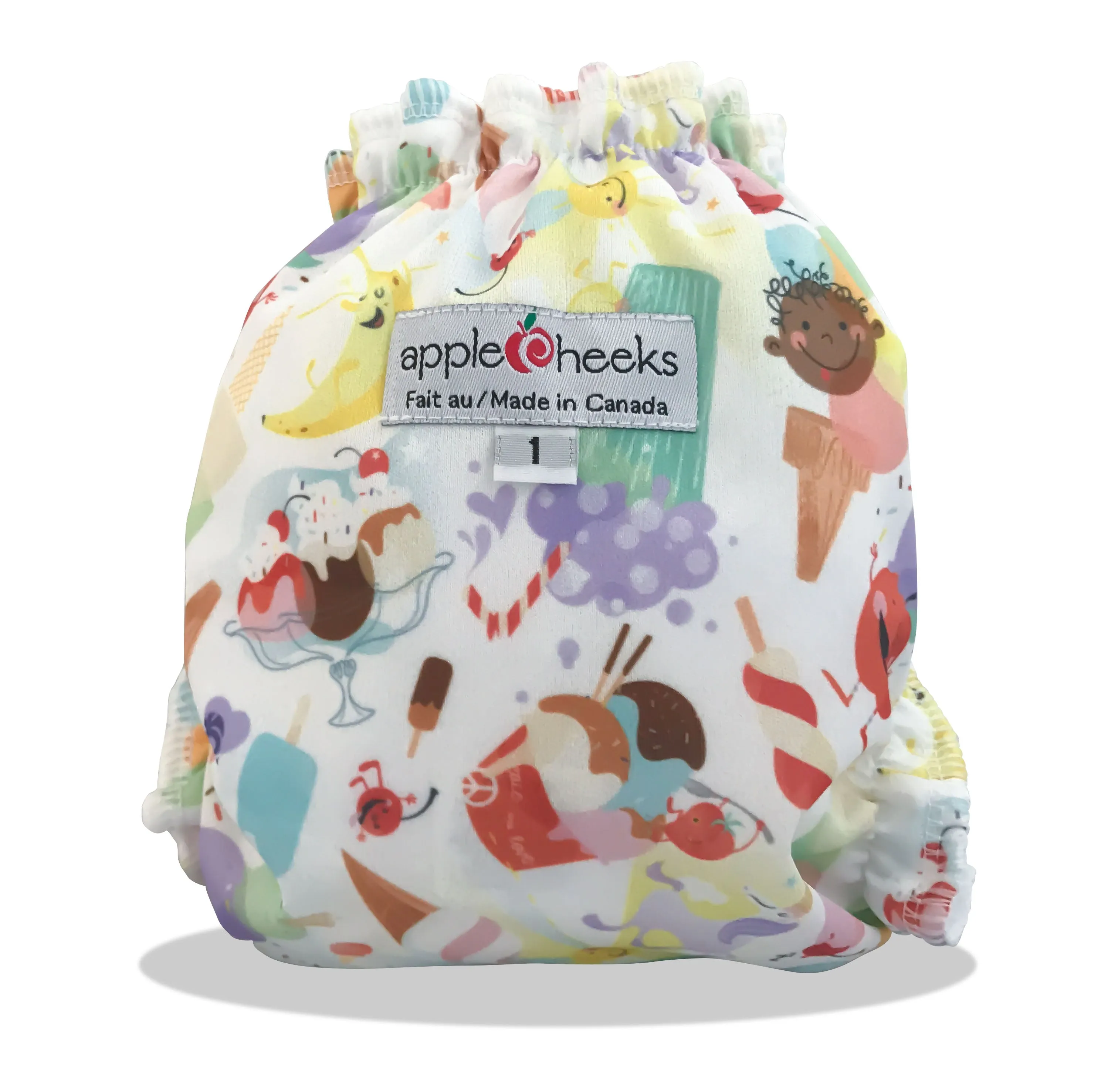 AppleCheeks Envelope Diaper Cover - Size 1