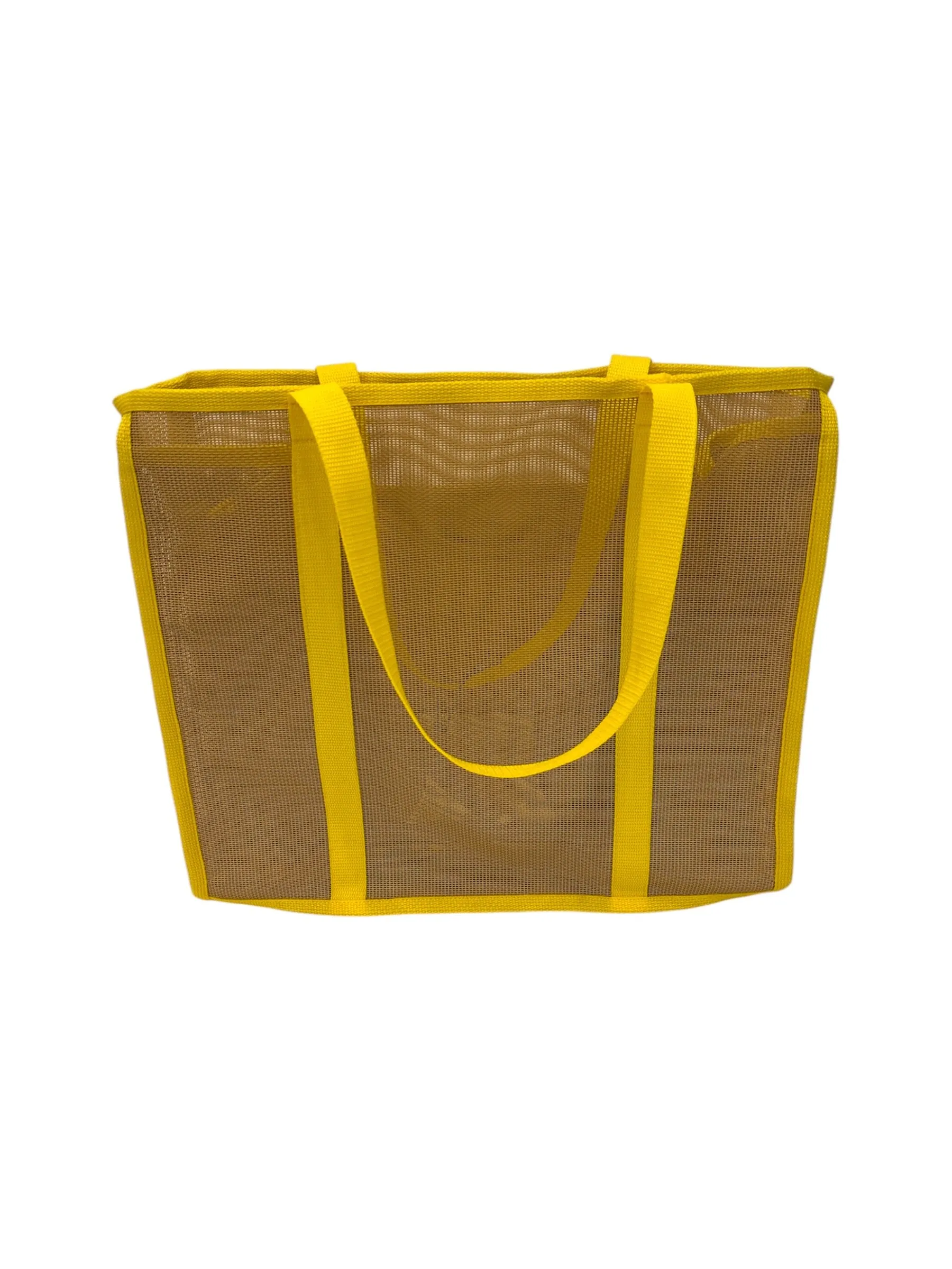 ARLENE MORILLO- Versa Talega Reversible Tote- Yellow / Ivory