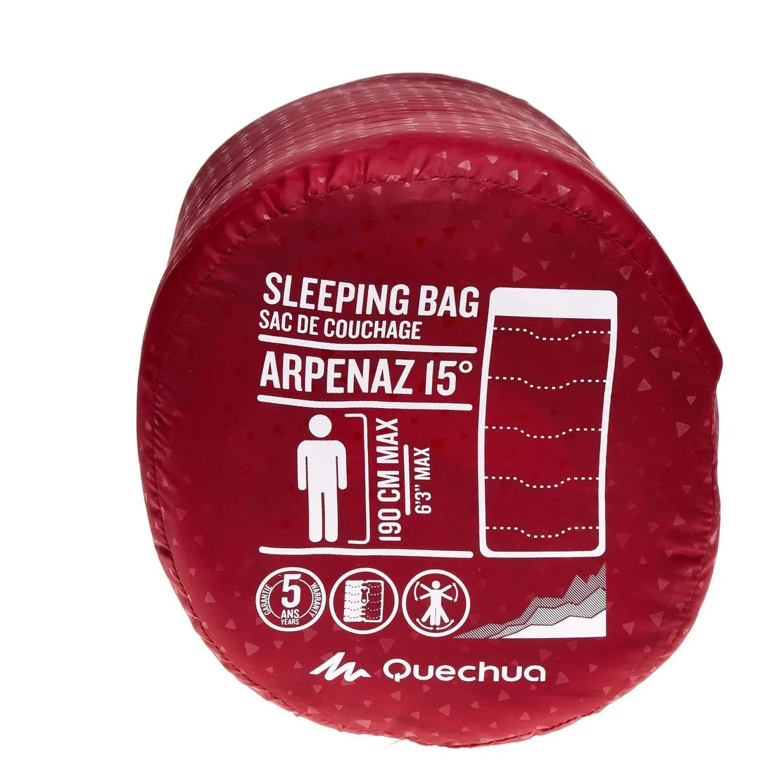 Arpenaz Camping Sleeping Bag 15°