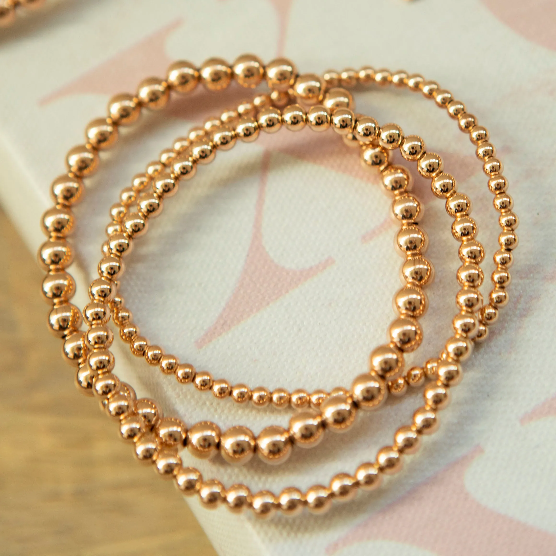BALL BRACELET STACKING SET