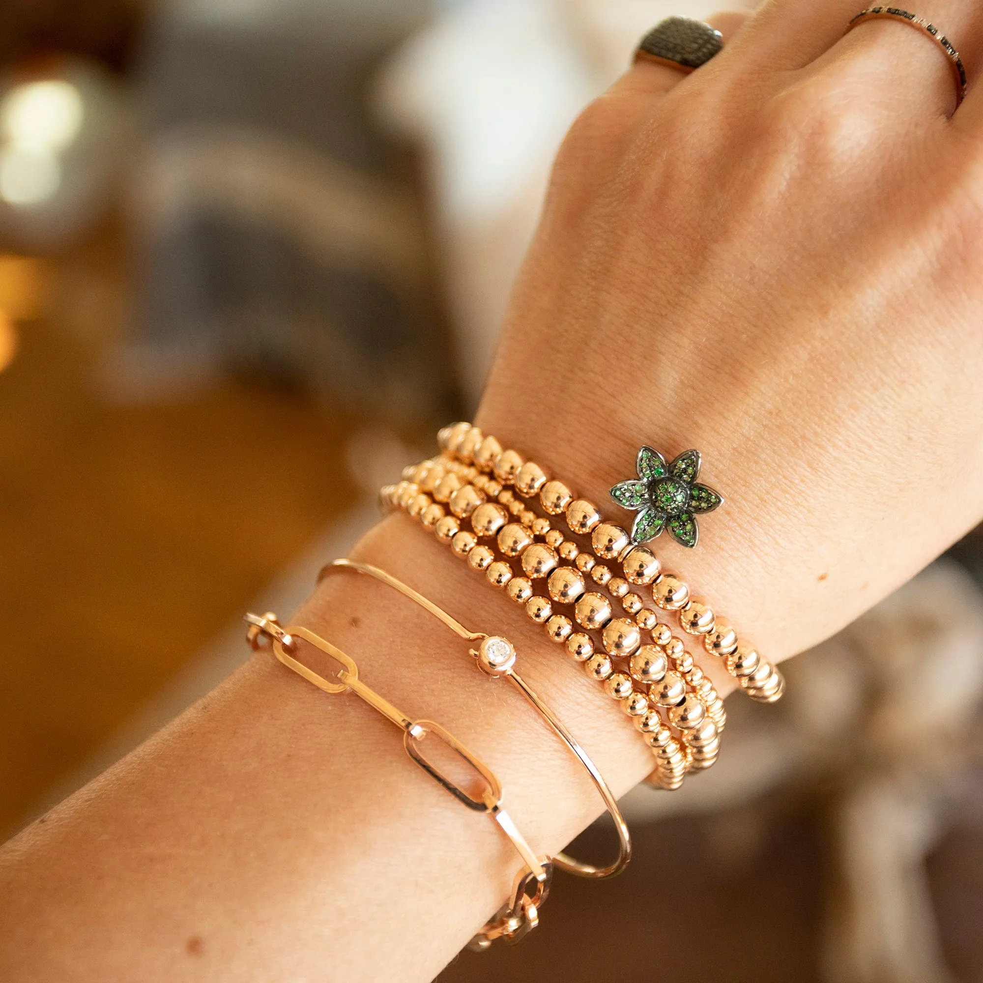 BALL BRACELET STACKING SET