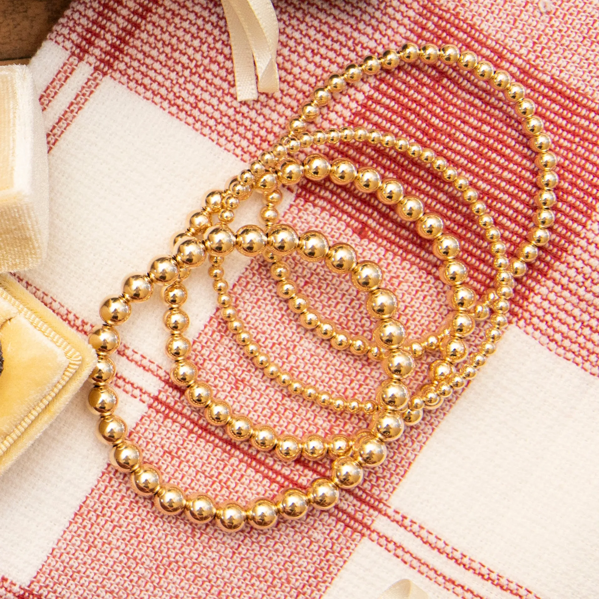 BALL BRACELET STACKING SET