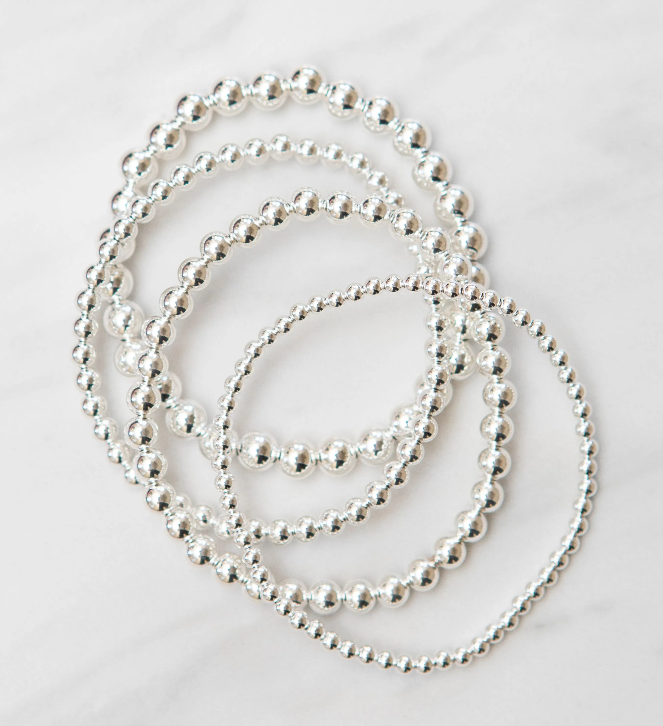 BALL BRACELET STACKING SET