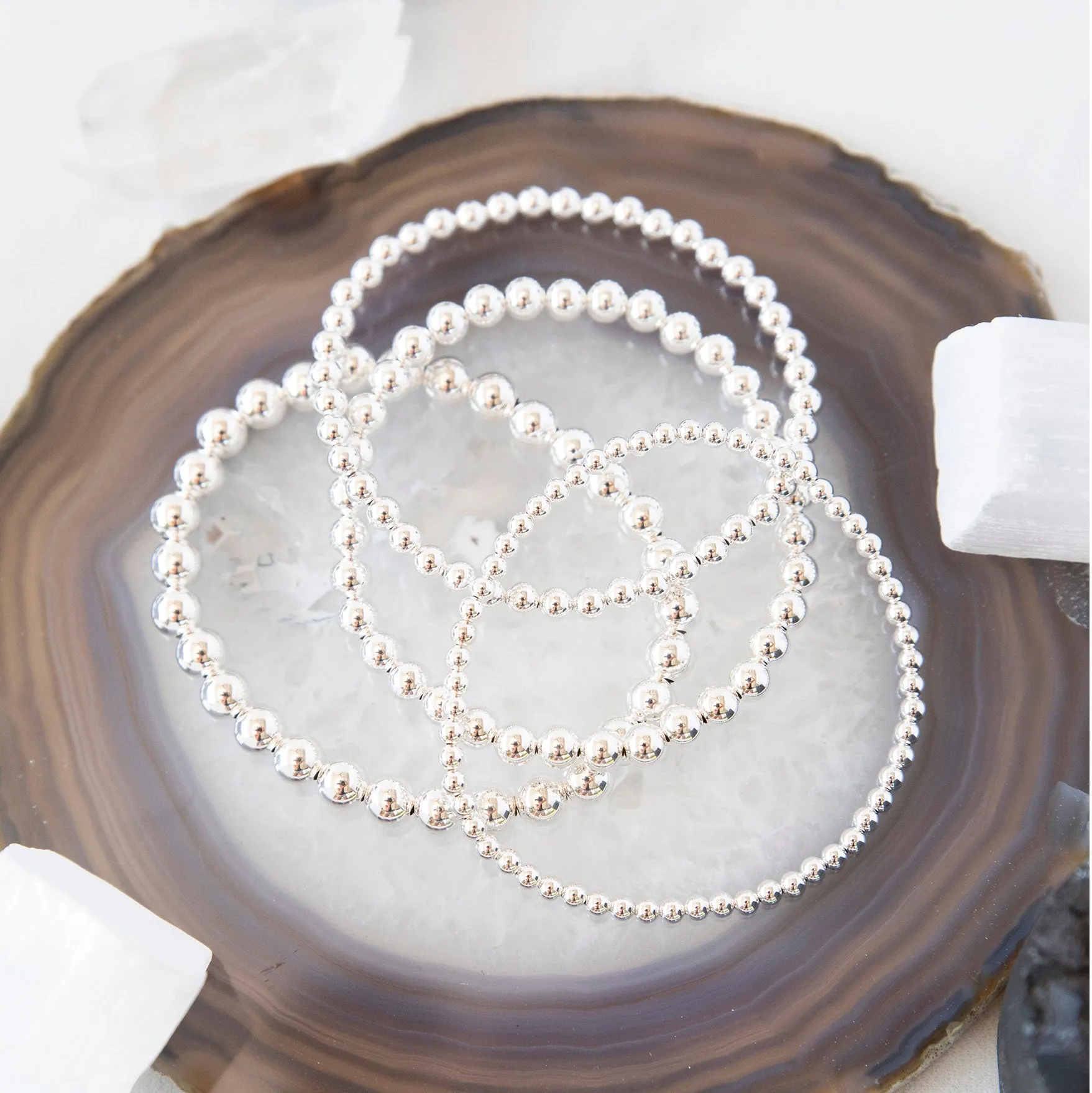 BALL BRACELET STACKING SET