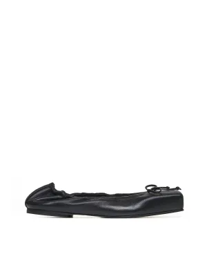 Ballet leather ballet flats