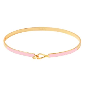 BANGLE UP - LILY cotton pink bracelet