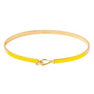 BANGLE UP - LILY sunny yellow bracelet