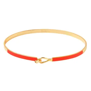 BANGLE UP - LILY tangerine orange bracelet