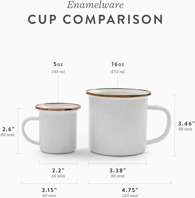 Barebones Living Enamel Cup