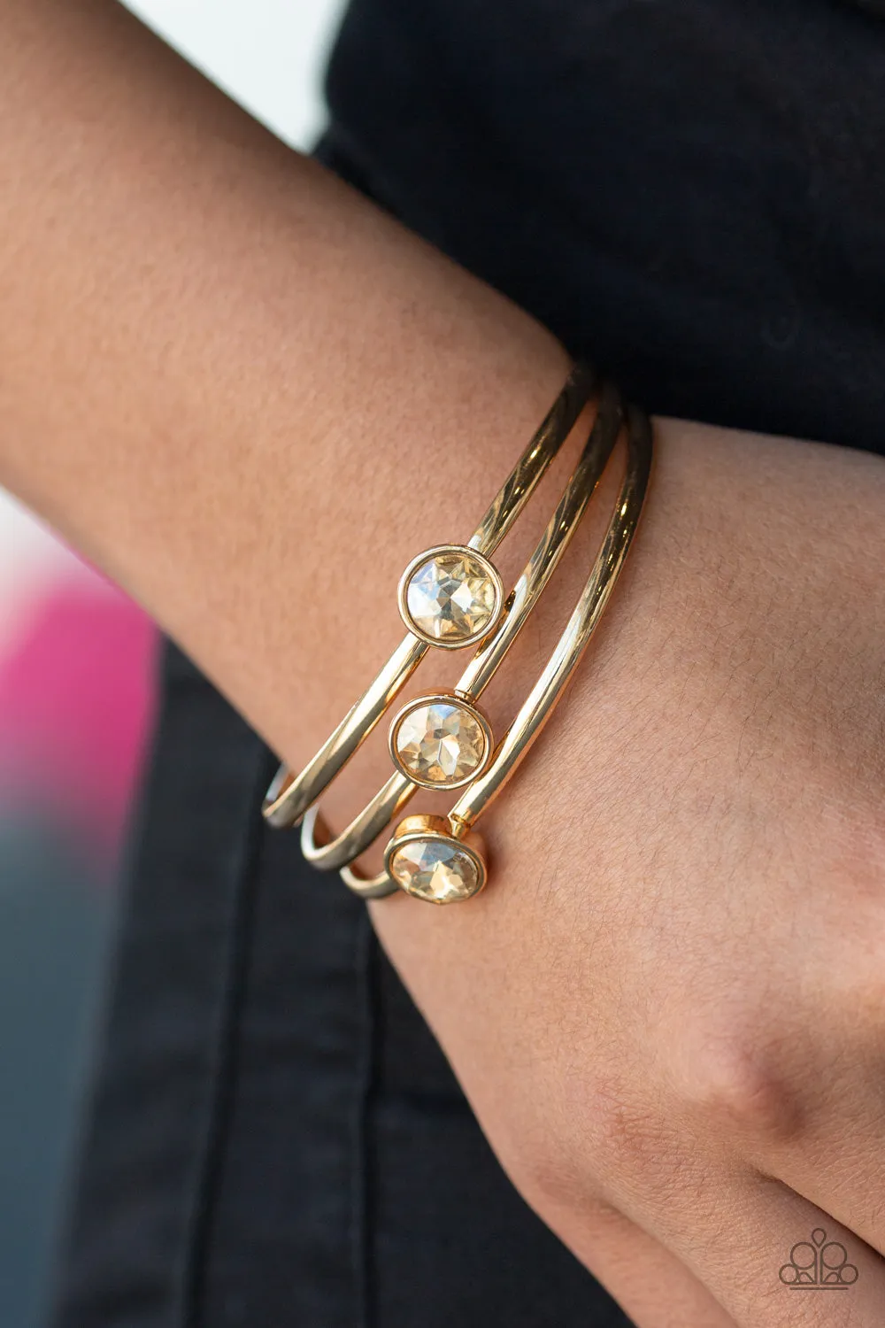 Be All You Can BEDAZZLE - Gold - Paparazzi