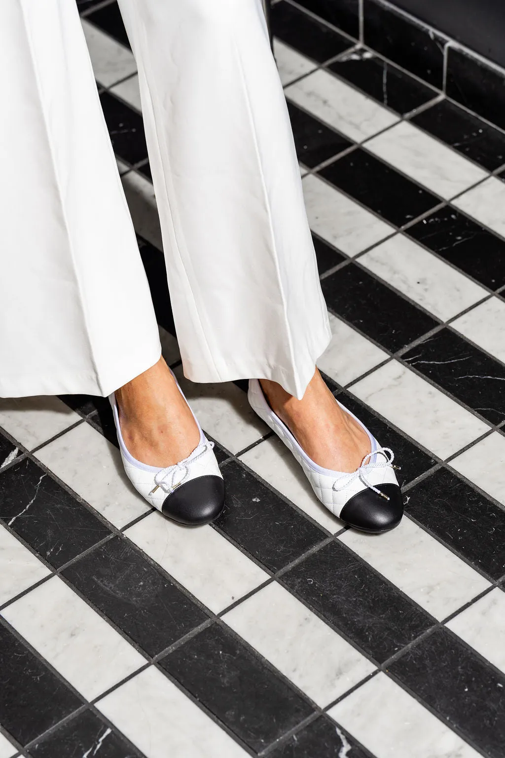 Best Quilted Leather Ballet Flat